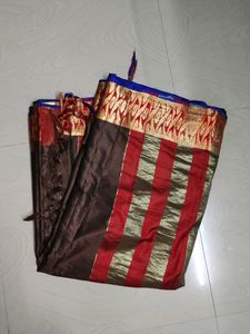 Very Beautiful Border ❤️🤎 Saree