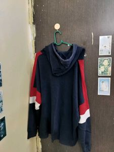 Korean Oversized and baggy Cozy Colorblock Hoodie