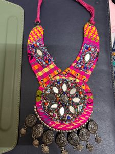 Boho Mirror Work Necklace