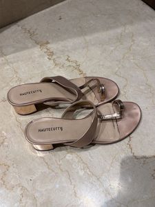 stylish and elegant nude heels