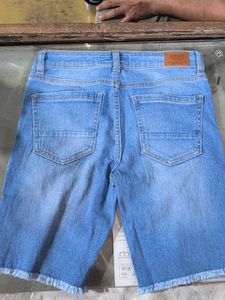 Aero Denim bermuda