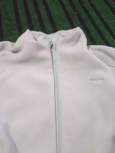 Cozy Light Blue Fleece Jacket
