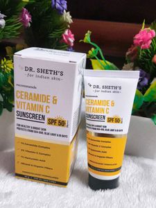 Dr. Sheth's Ceramide & Vitamin C Oil-Free Sunscree