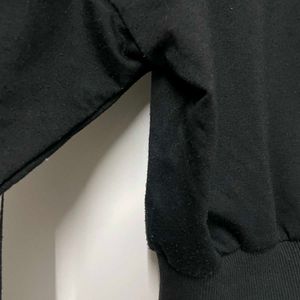 Shein Black Oversized Zipper