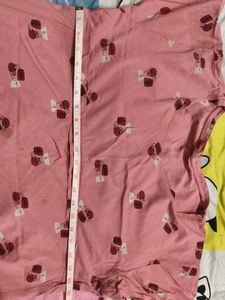 Cute Pink Graphic feeding T-Shirt