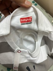 Babyhug Striped Nightsuit