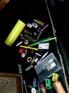Assorted Desk and Craft Supplies
