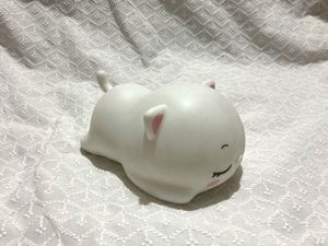 Cute White Cat Decor Piece