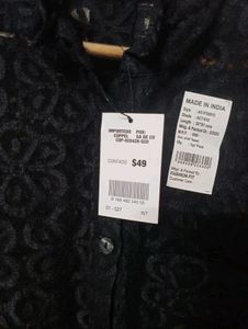 Trendy Black Shirt For Women