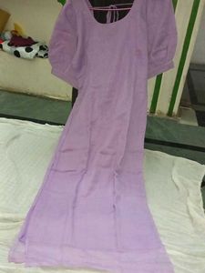 Elegant Lavender Kurta