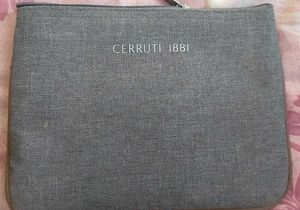 Stylish Grey Pouch Bag