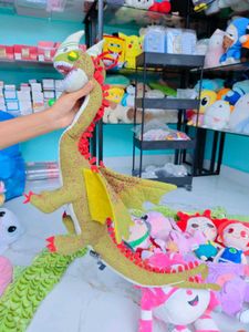 Unique Two-Headed Dragon Plush Toy