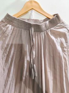 Elegant Pleated Ethnic Skirt