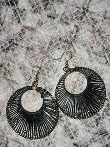 Boho Chic Round Dangle Earrings