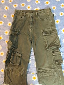 Olive green Cargo Pants