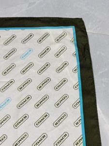 Coach 100%  Silk Scarf