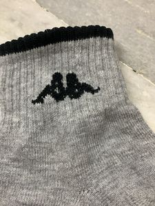 Kappa Grey Ankle Socks