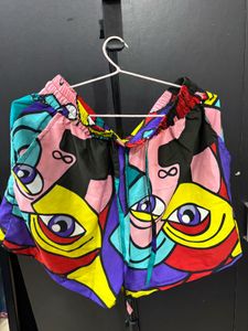 Abstract Face Print Co-ord Set