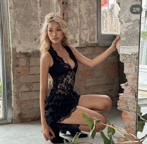 Black Lace Dress