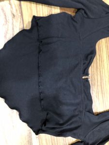 Y2k Black corset type top 🔥