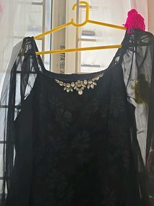 Elegant Black Evening Gown