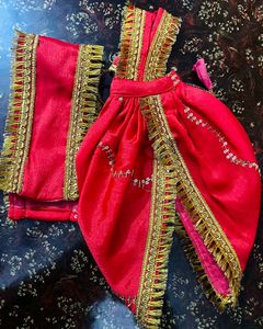 Radha Rani Yugal Sarkar Combo Dress Set