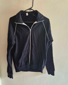 Black Yahoo Track Jacket