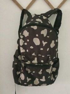 Stylish Black & White Pattern Backpack