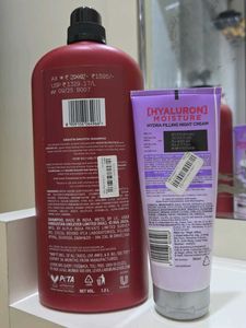 TRESemme Keratin Smooth Shampoo &amp; L'Oreal Night