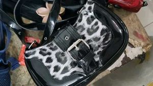 Leopard Print Shoulder Bag
