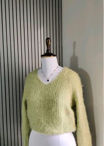 Pinteresty Fur Knitted Jumper🇸‌🇦‌🇱‌🇪24hrs