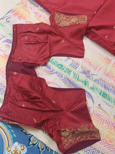Banaras Silk Saree Like New Sareewith Blouse