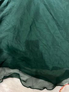 Beautiful green anarkali frock