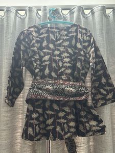 PROJECT EVE S Beautiful Printed Kurta with Belt