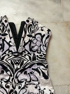 Stylish V-Neck Corset Top