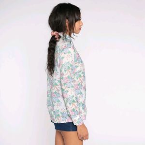 Thrifted Korean Multicolour Shirt
