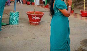 Beautiful Teal Saree with White Embroidery