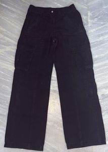 Black Cargo Pants