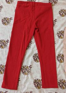 H&amp;M Cute Peach &amp; Red Leggings Set