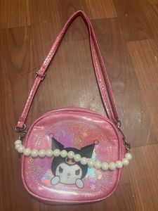 Cute Kuromi Crossbody Bag
