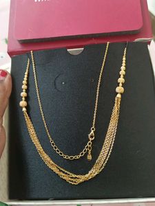 golden fancy necklace