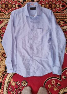 Men's Blue Long Sleeve Shirt