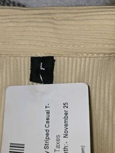 Pale Yellow Polo Shirt