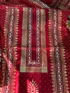 Pure Cotton Silk, Handblock Printed Suit