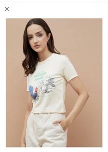Ginger By lifestyle Tom & Jerry Graphic T-Sh