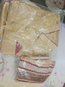 Men's Golden Sherwani Set