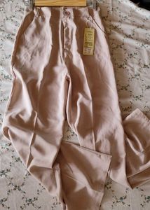 New Beige Wide Leg Pants
