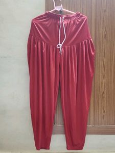 Blue and red  Palazzos &amp; Salwars each one 250, 2p
