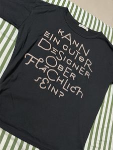 Black Graphic Print T-Shirt