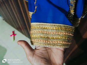 Women And Girls Blue Saree